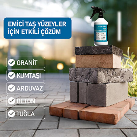 ALKORU 1 KG Şeffaf Emici Yüzeyler İçin Su İtici ve Koruyucu Malzeme