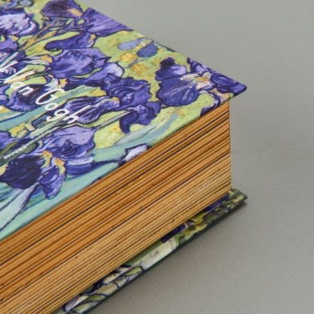 Evidea Deco Irises Dekoratif Kutu - Mavi / Yeşil - 19,5x12x5 cm