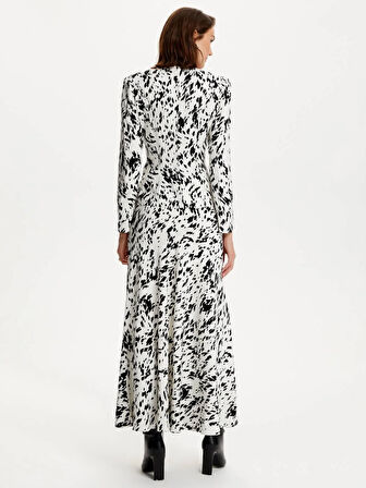 Desenli Maxi Etek | 36