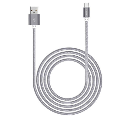 Benks Type-C USB Kablo 2.1A Şarj Kablosu 120 cm