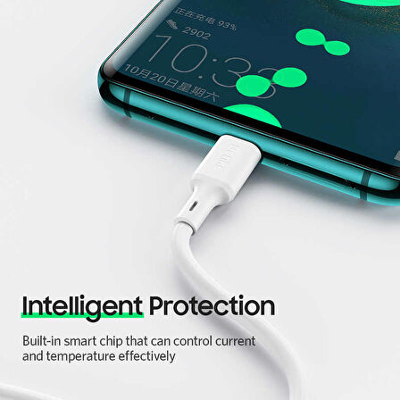Benks D35 Type-C USB Kablo 5A Süper Hızlı Şarj Kablosu Qualcomm 3.0 480 Mbps 120 cm