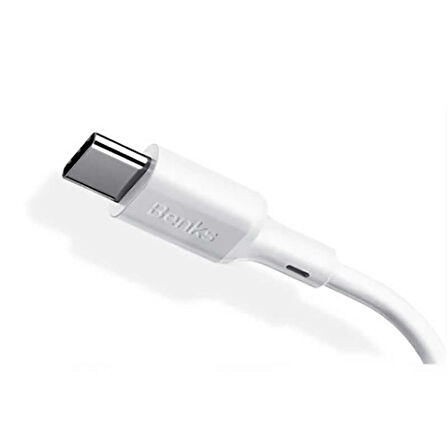 Benks D35 Type-C USB Kablo 5A Süper Hızlı Şarj Kablosu Qualcomm 3.0 480 Mbps 25 cm