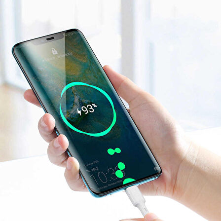 Benks D35 Type-C USB Kablo 5A Süper Hızlı Şarj Kablosu Qualcomm 3.0 480 Mbps 25 cm