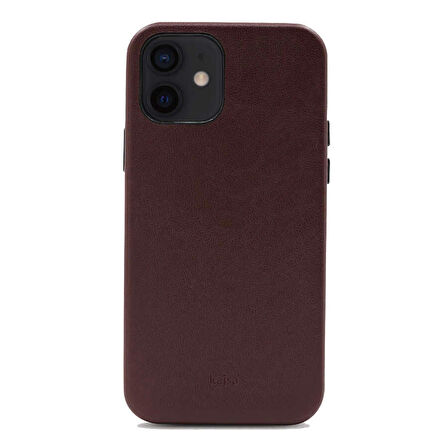Apple iPhone 12 Pro Kılıf Suni Deri Kajsa Crazy Horse Kapak