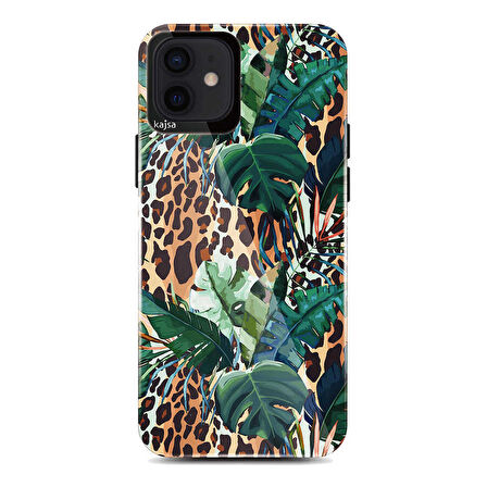 Apple iPhone 12 Pro Kılıf Doğa Desenli Kajsa Wild Kapak