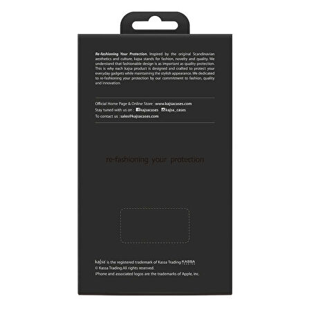Apple iPhone 13 Pro Max Kılıf Kajsa Preppie Collection Pu Deri Kapak