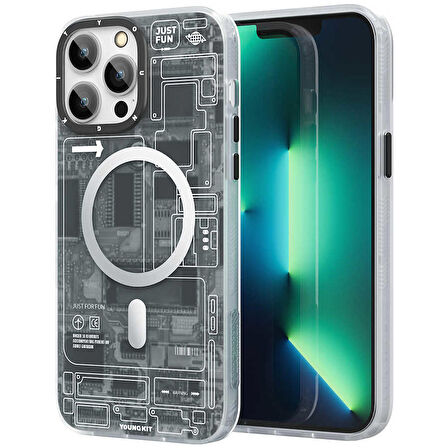 Apple iPhone 13 Pro Kılıf YoungKit Technology Serisi Kapak