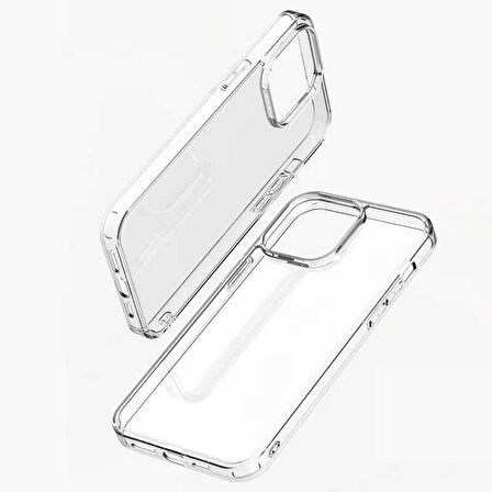 Apple iPhone 14 Pro Max Kılıf Şeffaf Airbag Tasarımlı Wiwu Concise Serisi Kapak