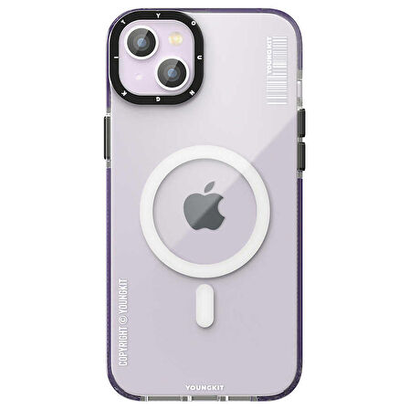 Apple iPhone 14 Plus Kılıf Magsafe Şarj Özellikli YoungKit Exquisite Serisi Kapak