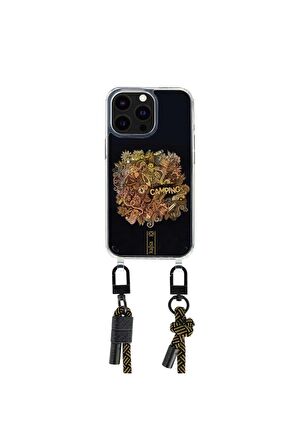 Apple iPhone 14 Plus Kılıf Kajsa Missy And Match Şeffaf Desenli Ip Askılı Kapak