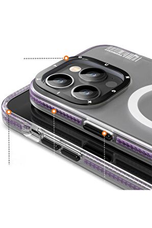 YoungKit iPhone 13 Pro Uyumlu Kılıf Magsafe Şarj Özellikli Youngkit Jane Sand Serisi Kapak
