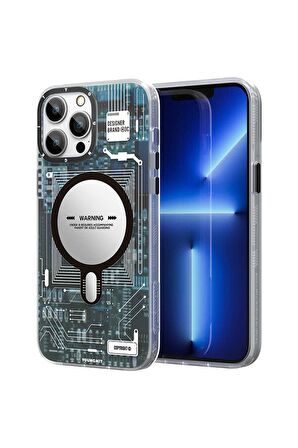 YoungKit iPhone 12 Pro Max Uyumlu Kılıf Youngkit Technology Serisi Kapak