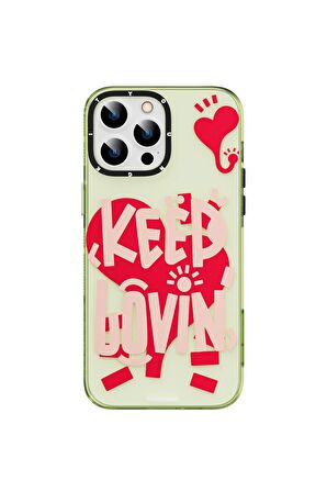 iPhone 14 Pro Uyumlu Kılıf Mutlu Mod Figürlü Youngkit Happy Mood Serisi Kapak