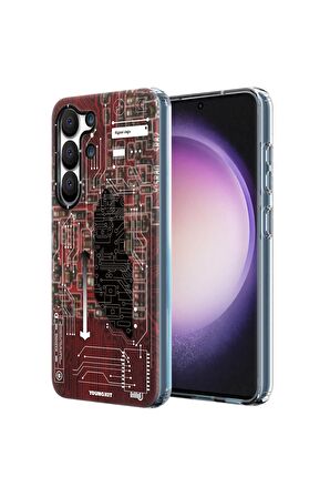 YoungKit Galaxy S23 Plus Uyumlu Kılıf Youngkit Technology Serisi Kapak