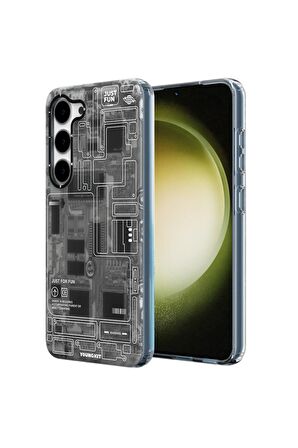 YoungKit Galaxy S23 Plus Uyumlu Kılıf Youngkit Technology Serisi Kapak