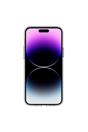 Wlons Apple iPhone 14 Pro Uyumlu Kılıf Magsafe Şarj Özellikli Transparan Sert Pc Wlons Pita Kapak