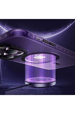 Benks iPhone 14 Pro Max Uyumlu Kılıf Magsafe Şarj Özellikli Benks Lucid Armor Kapak