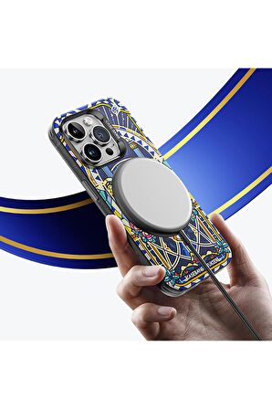 Benks iPhone 14 Pro Uyumlu Kılıf Magsafe Şarj Özellikli Benks Casebang Memory & Meditation Kapak