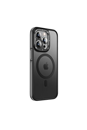 iPhone 14 Pro Uyumlu Kılıf Magsafe Şarj Özellikli Mat Görünümlü Wlons Vevo Kapak