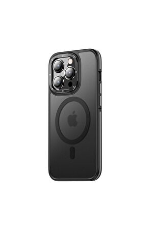 iPhone 14 Pro Uyumlu Kılıf Magsafe Şarj Özellikli Mat Görünümlü Wlons Vevo Kapak