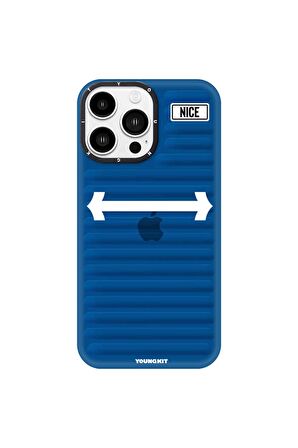 YoungKit iPhone 14 Pro Uyumlu Kılıf Youngkit Luggage Firefly Serisi Kapak