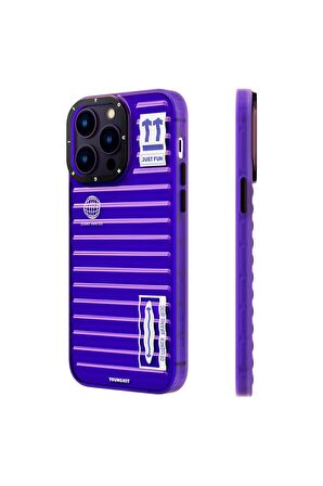 YoungKit iPhone 14 Pro Max Uyumlu Kılıf Şeffaf Renkli Tasarım Youngkit Fluorite Serisi Kapak