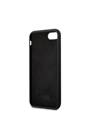 Apple iPhone 8 Uyumlu Kılıf Karl Lagerfeld Silikon Choupette Dizayn Kapak