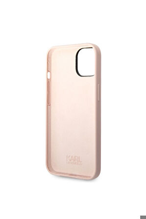 Apple iPhone 14 Uyumlu Kılıf Karl Lagerfeld Silikon Choupette Dizayn Kapak