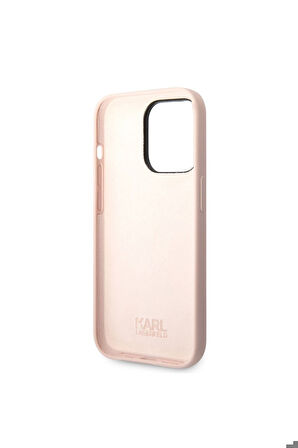 Apple iPhone 14 Pro Uyumlu Kılıf Karl Lagerfeld Silikon Karl Dizayn Kapak