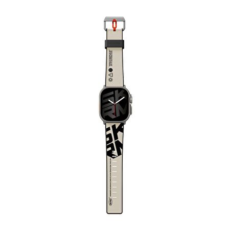 Watch Ultra Uyumlu Deri Kordon 49mm SkinArma Spunk Serisi PU Strap Kayış