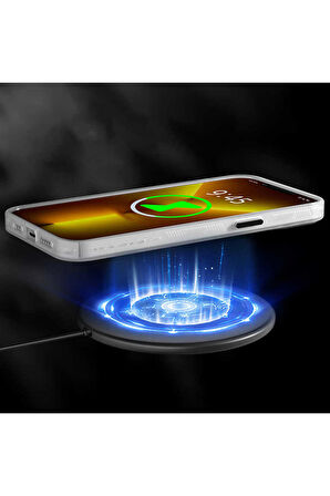 YoungKit iPhone 15 Pro Max Uyumlu Kılıf Magsafe Şarj Özellikli Youngkit Technology Serisi Kapak Mavi