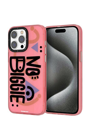 YoungKit iPhone 15 Pro Uyumlu Kılıf Magsafe Şarj Özellikli Youngkit Happy Hearth Serisi Kapak Kırmızı