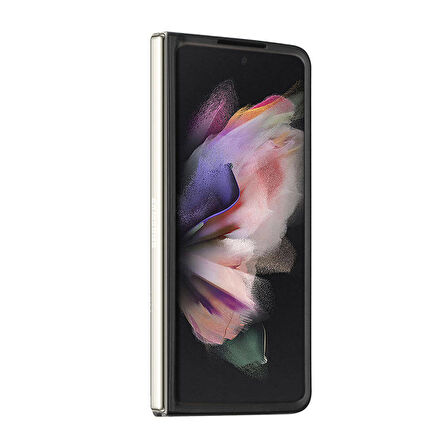 Galaxy Z Fold 5 Uyumlu Kılıf Guess Orjinal Lisanslı Yazı Logolu Glitter Script Kapak Siyah