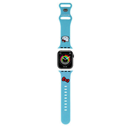 Watch 41mm Uyumlu Kordon Hello Kitty Orjinal Lisanslı Logolu Fiyonk & Kitty Head Yumuşak Strap Kayış