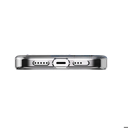 iPhone 15 Pro Uyumlu Kılıf Magsafe Özellikli Çift IMD Baskılı Lisanslı Switcheasy Artist-M Veil Mor