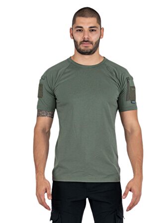 T-SHIRT TACTICAL K.KOL PİKE - 801