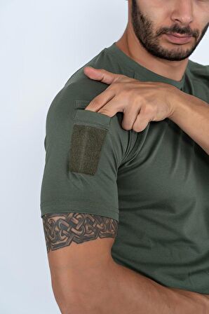 T-SHIRT TACTICAL K.KOL PİKE - 801