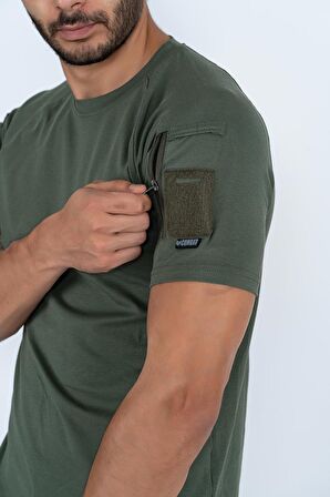 T-SHIRT TACTICAL K.KOL PİKE - 801