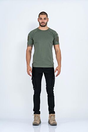 T-SHIRT TACTICAL K.KOL PİKE - 801