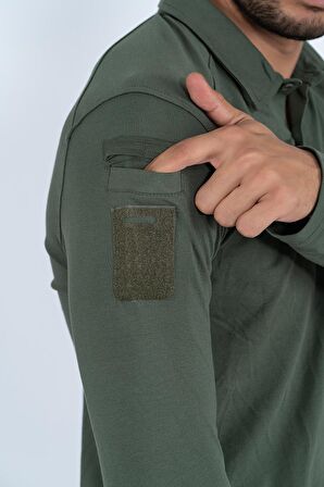 T-SHIRT TACTICAL U.KOL PİKE - 802