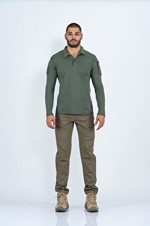 T-SHIRT TACTICAL U.KOL PİKE - 802