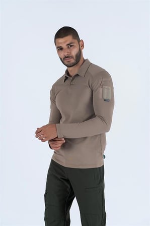 t-shirt TACTICAL U.KOL PİKE - 802