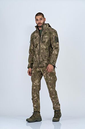 MONT TACTICAL SOFTSHELL KAMUFLAJ - 305