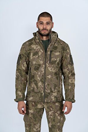 MONT TACTICAL SOFTSHELL KAMUFLAJ - 305