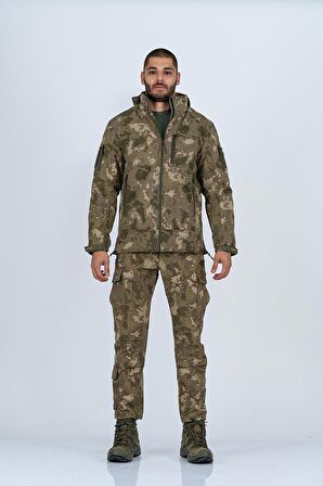 MONT TACTICAL SOFTSHELL KAMUFLAJ - 305