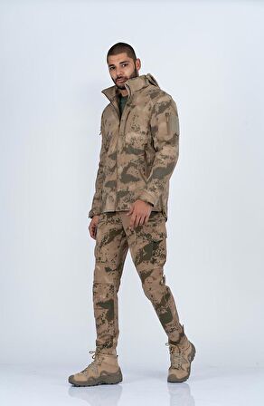 MONT TACTICAL SOFTSHELL KAMUFLAJ - 305