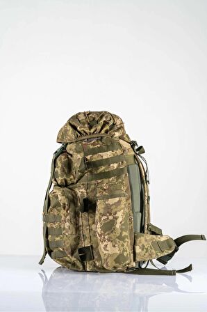 Yeni Tsk Dağcı Çanta Cordura Kumaş 80 Litre Combat  - 656