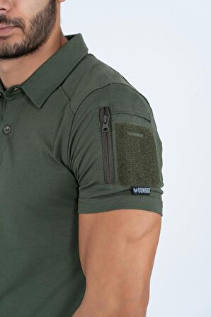 T-SHIRT TACTICAL K.KOL PİKE - 802