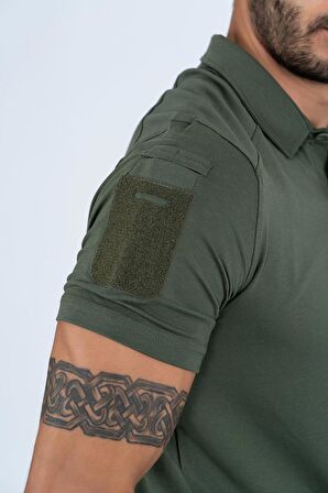 T-SHIRT TACTICAL K.KOL PİKE - 802