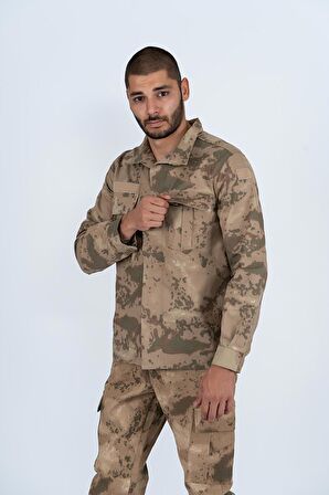 GÖMLEK UZUN KOL KAMUFLAJ - 425